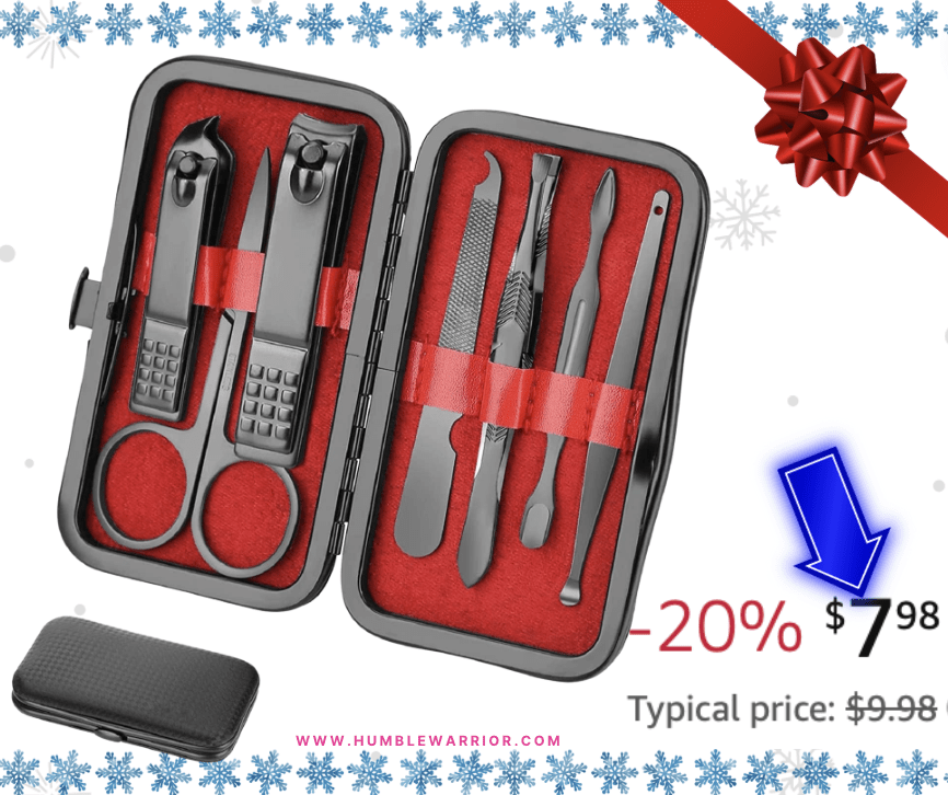 Aceoce 8-in-1 Manicure & Pedicure Set!